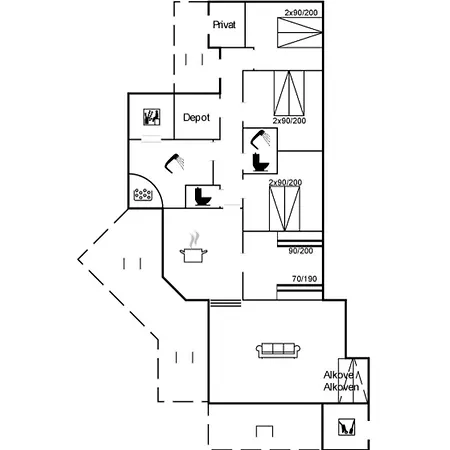 Adelbrand - 400m From The Sea By Interhome Feriehus